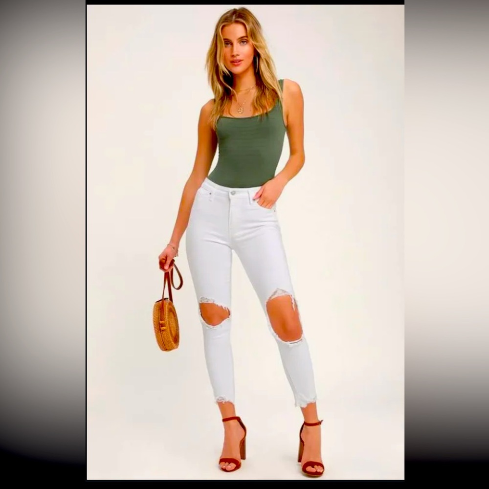 Levi Strauss high rise skinny Jean